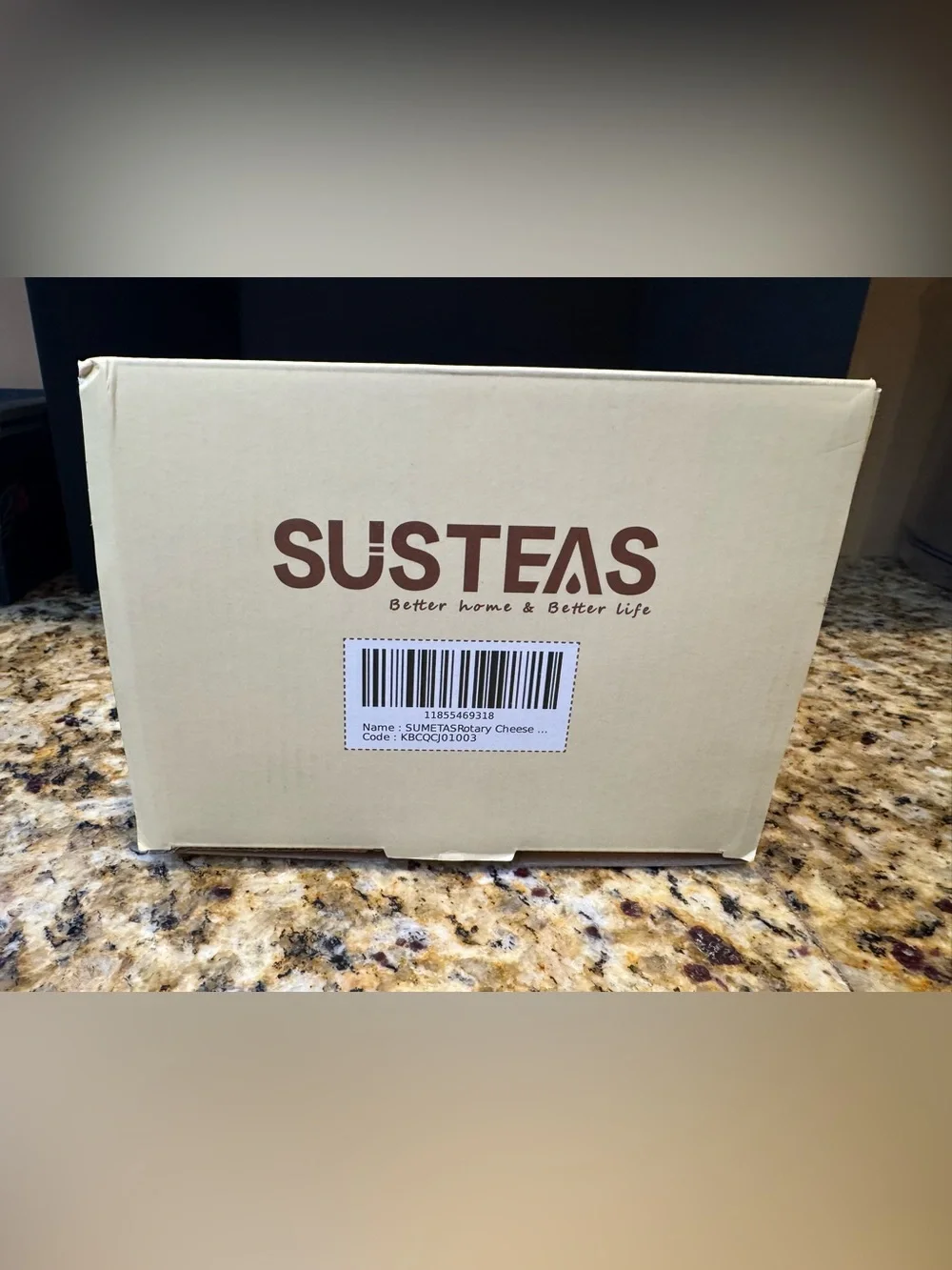 SUSTEAS Rotary Cheese Grater & Vegetable Slicer with Blade Set: new in box beige